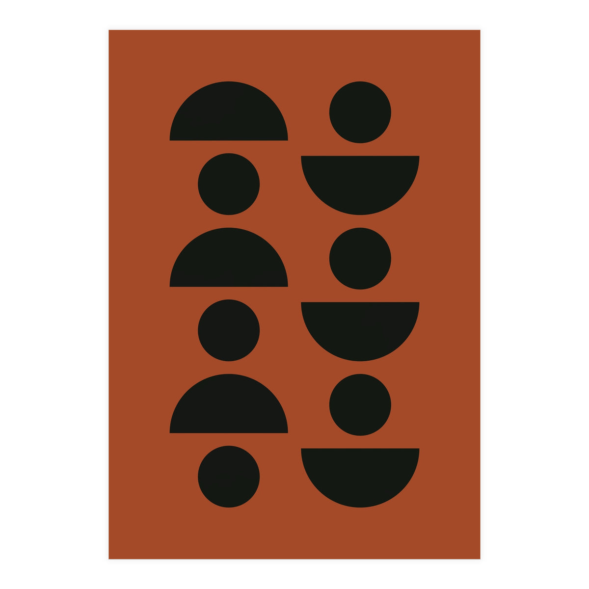 Modern Abstract Geometric III (Print Only)