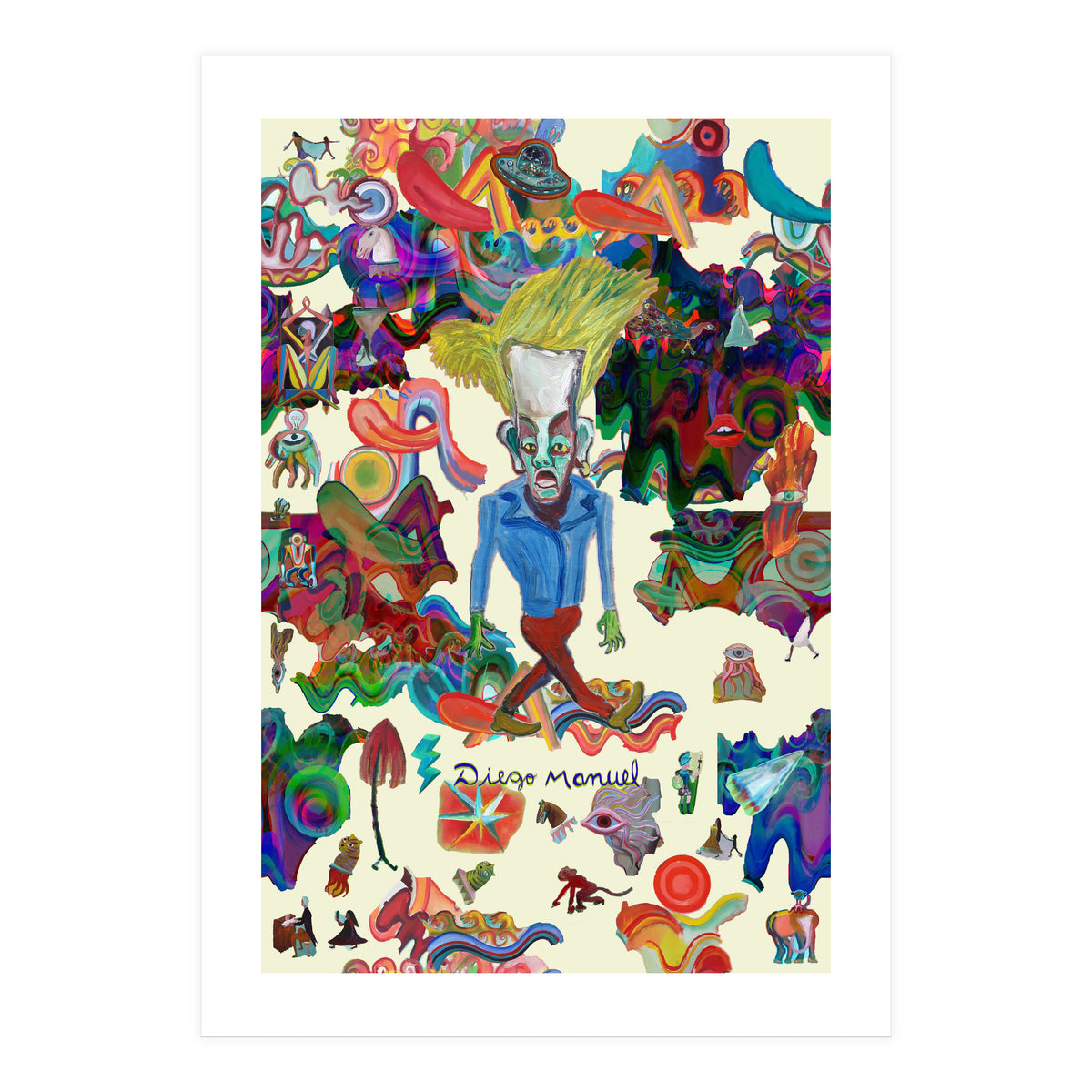 Graffitis 2021 Tapiz 49 B (Print Only)