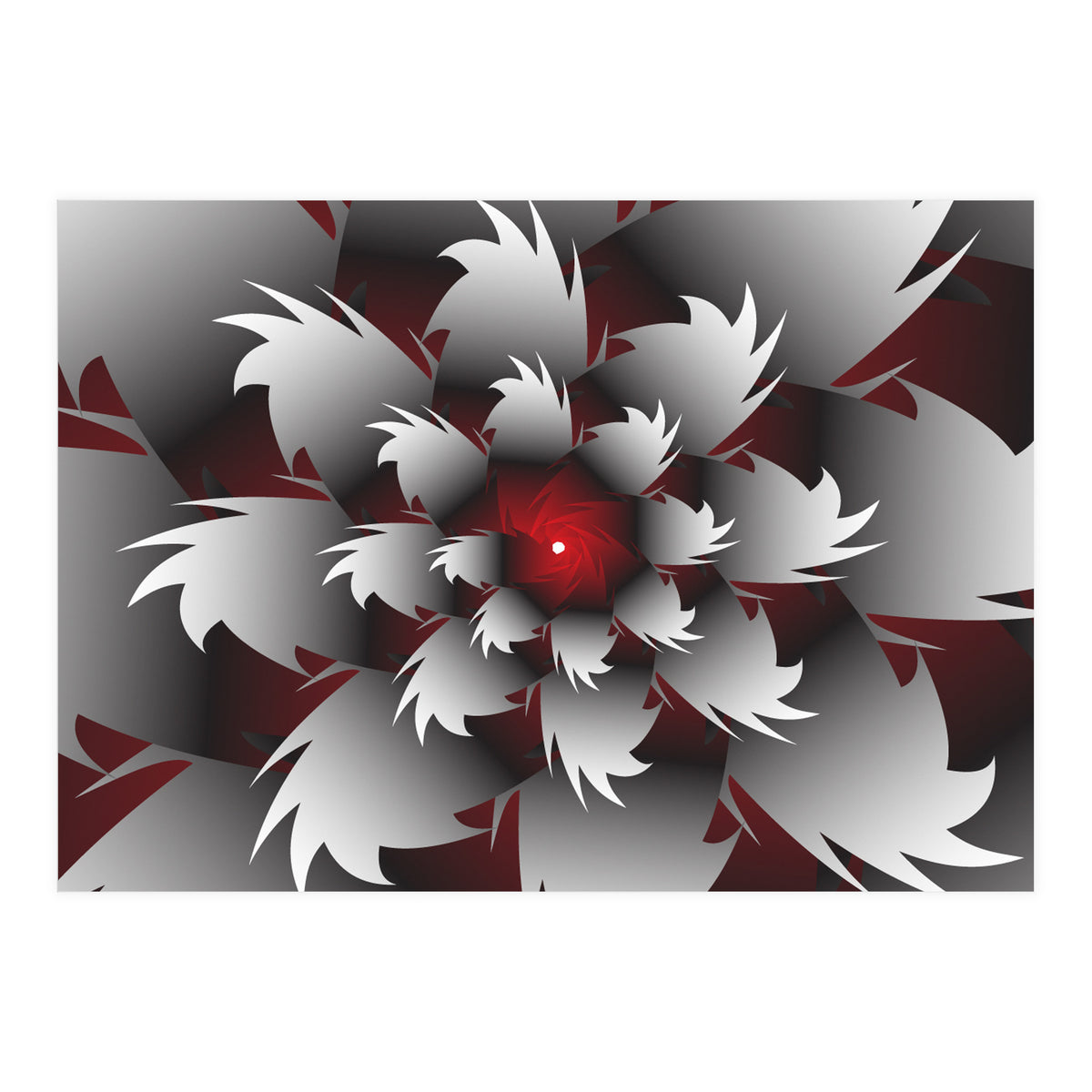 Seamless 3D Floral (Print Only)