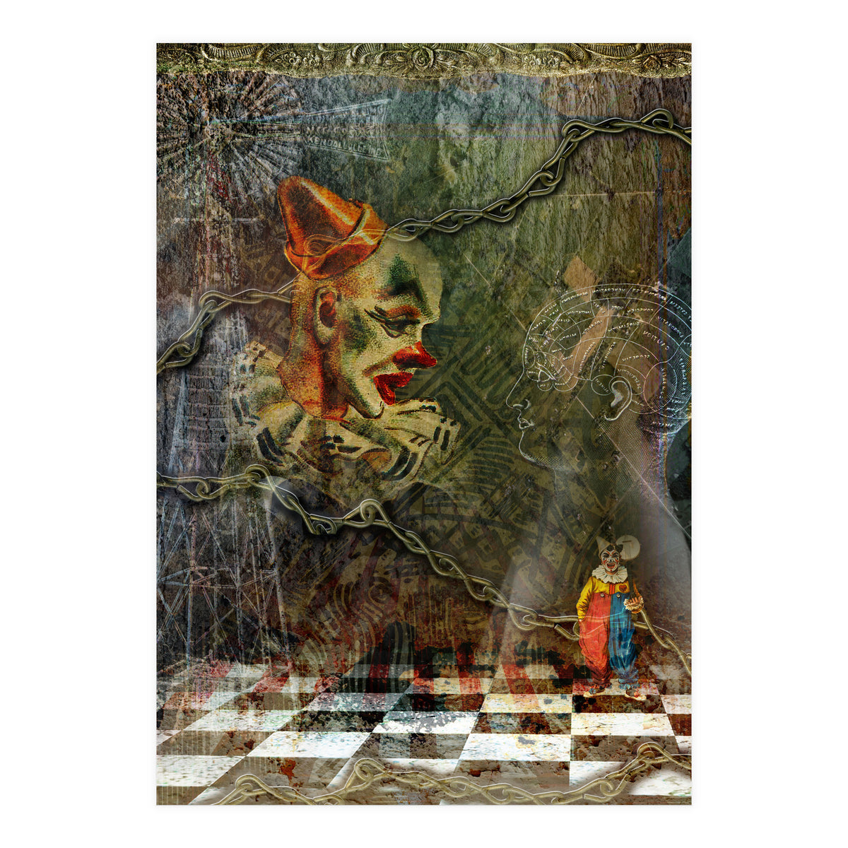 The Making of a Clown (Print Only)