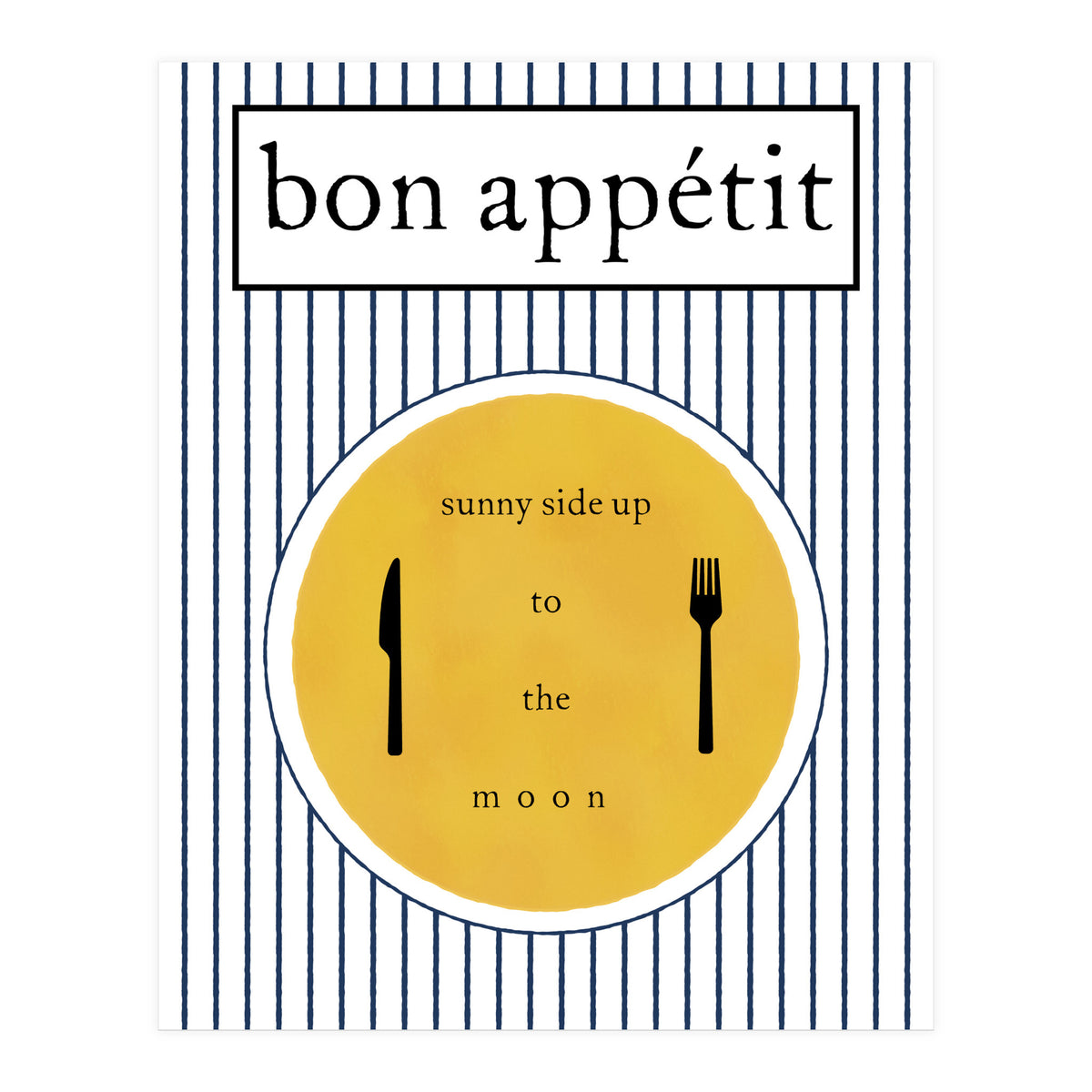 bon appétit   (Print Only)