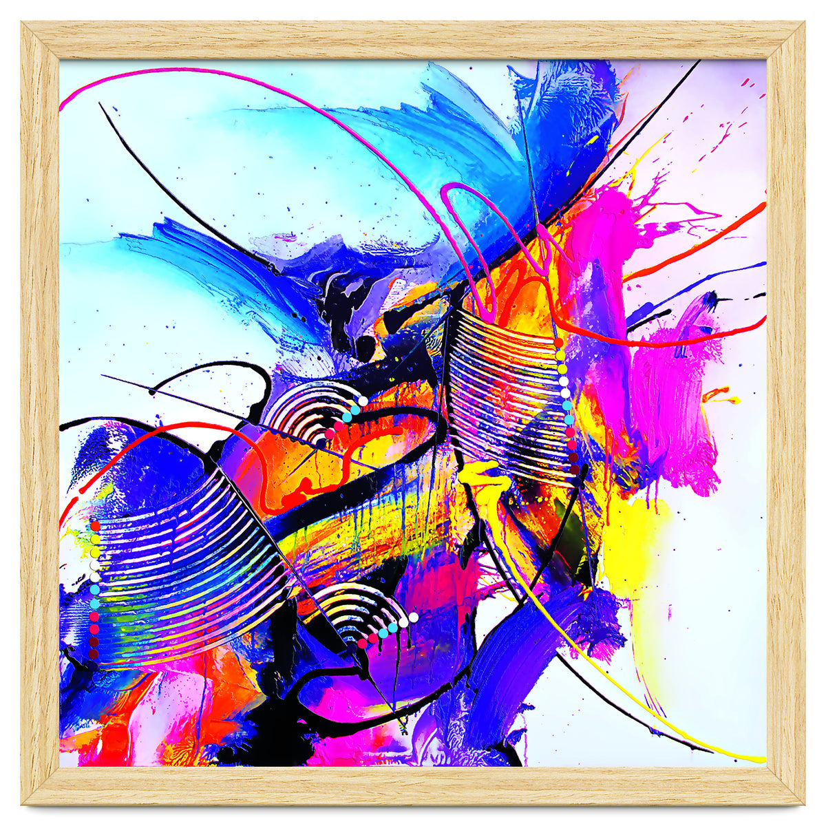 Abstract Art Britto - Qb293