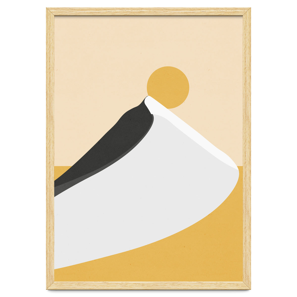 Abstract Dune - Golden Desert