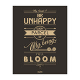 My Being Is In Full Bloom - Rumi Quote Typography (Print Only) thumbnail
