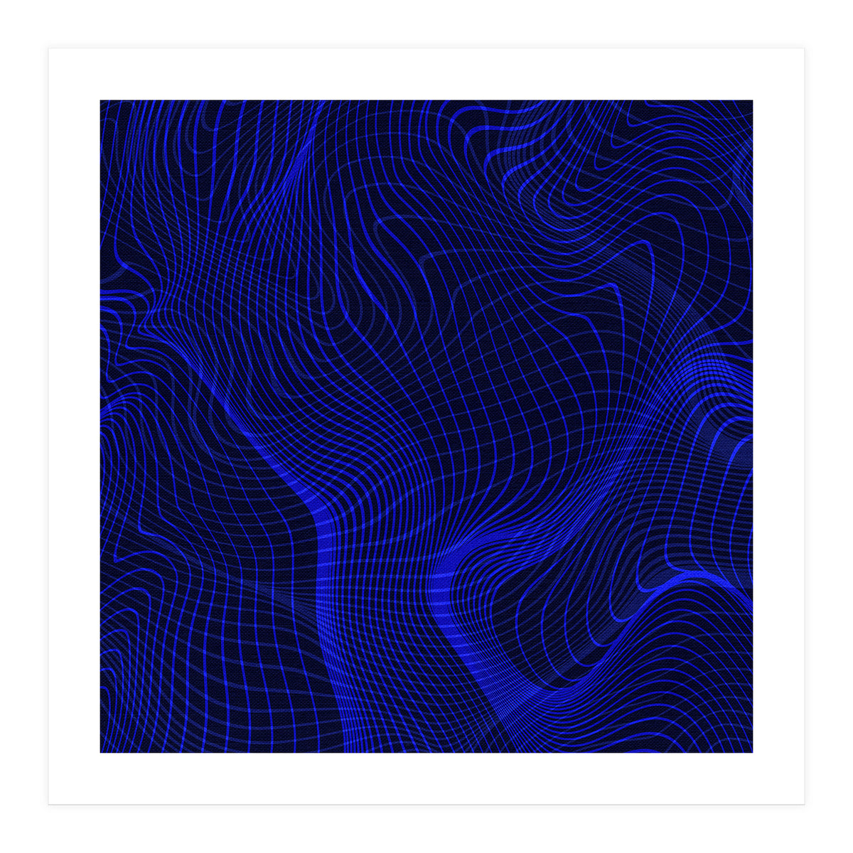 Waves Blues (Print Only)