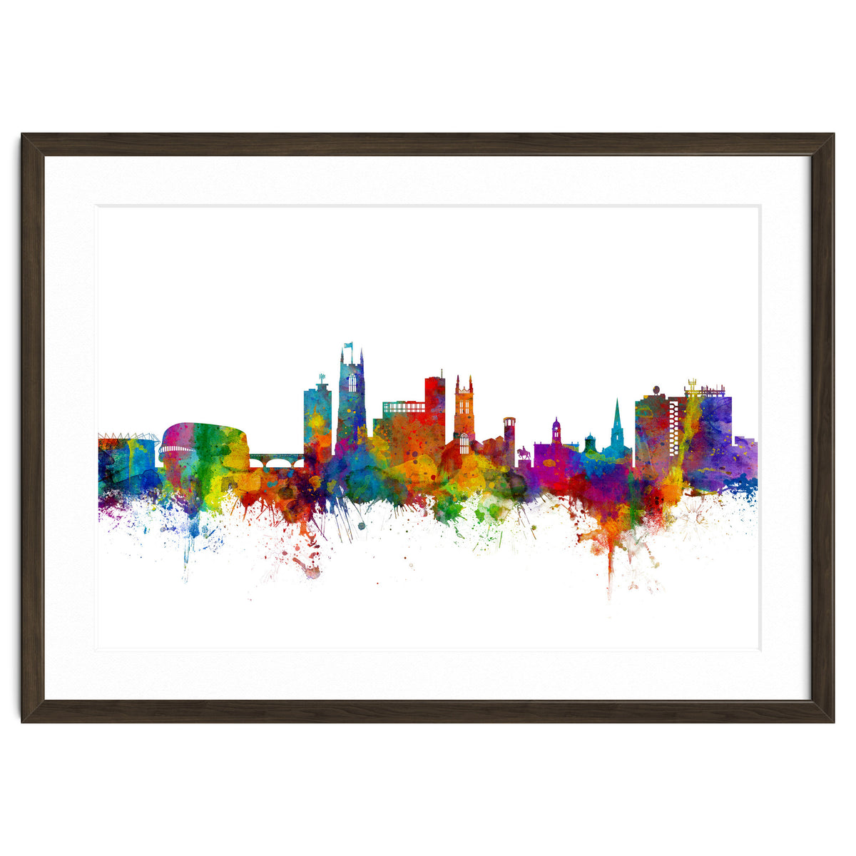 Derby England Skyline