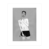 Untitled #42 - Man in black shorts (Print Only) thumbnail
