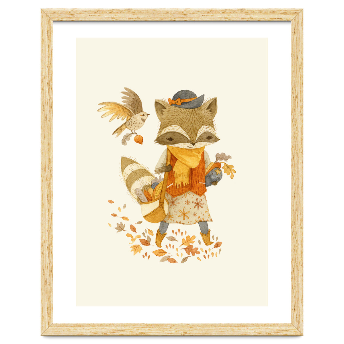 Rebecca The Radish Raccoon