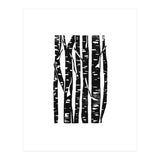 Woodcut Birches (Print Only) thumbnail
