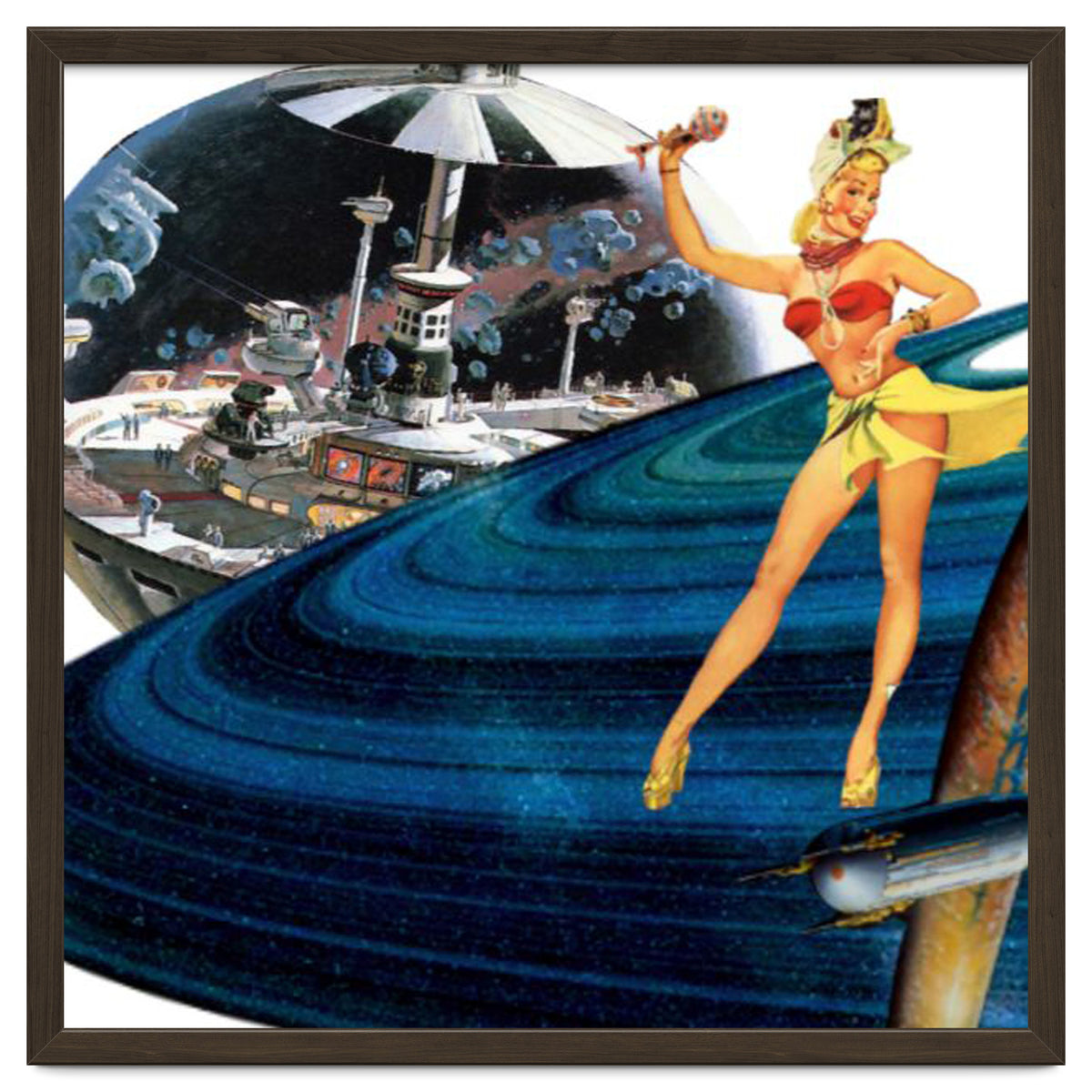 Dancer on Saturn Rings