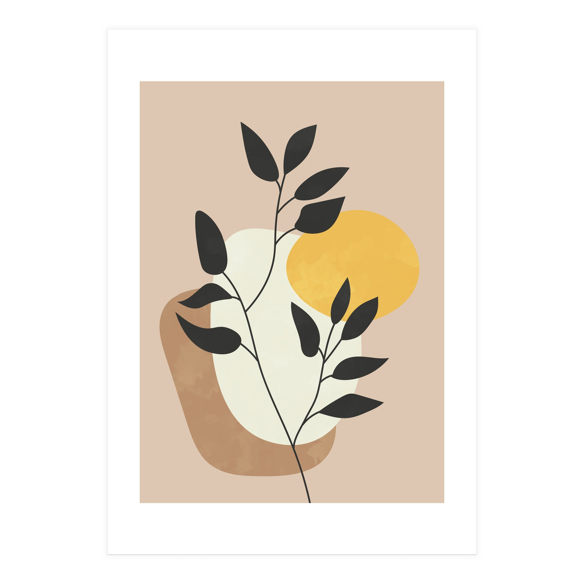 Minimalist Boho Plant (Print Only)