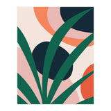 Abstract Mid Century Modern Scandinavian Leaf (Print Only) thumbnail