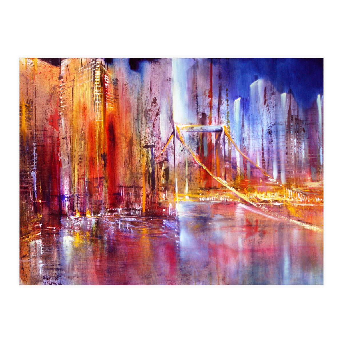 Stadtansicht - cityscape (Print Only)