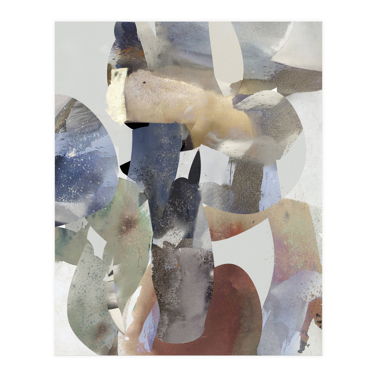 Abstract Aquarell 4 (Print Only)