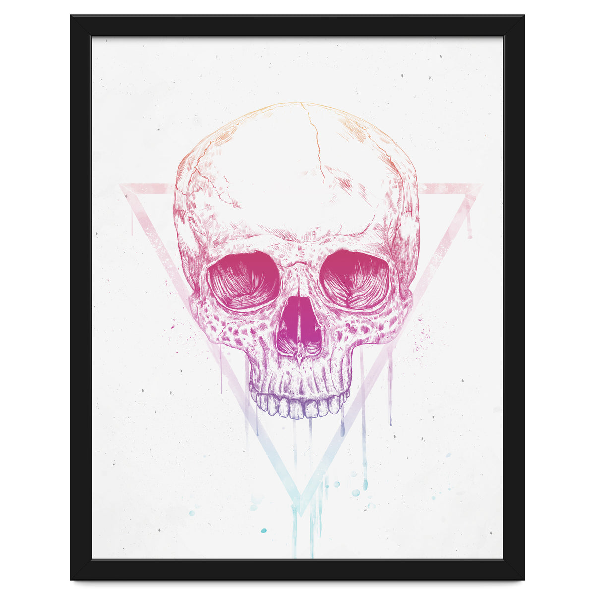 Skull In Triangle