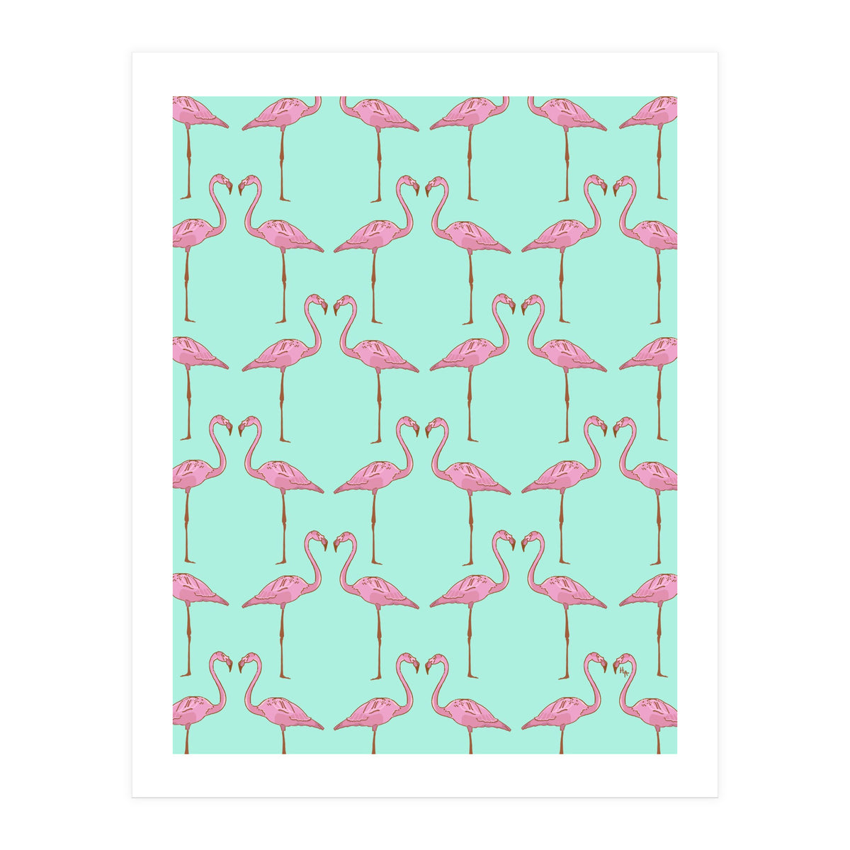 Pink Flamingo (Print Only)