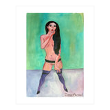 Chica Con Medias (Print Only) thumbnail