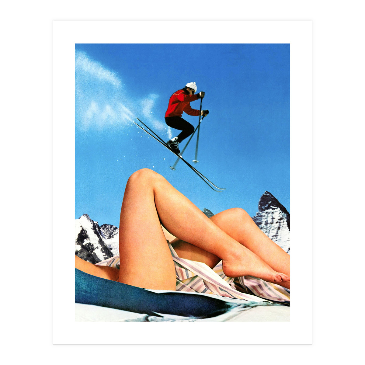 Skiing Time (Print Only)