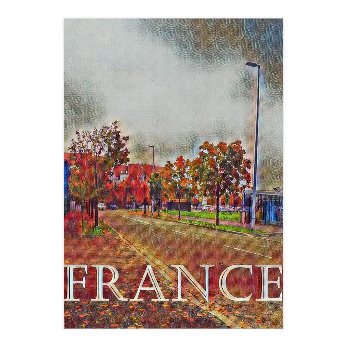 Autumn in France (Print Only)