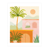 Tropical Mountain Village (Print Only) thumbnail