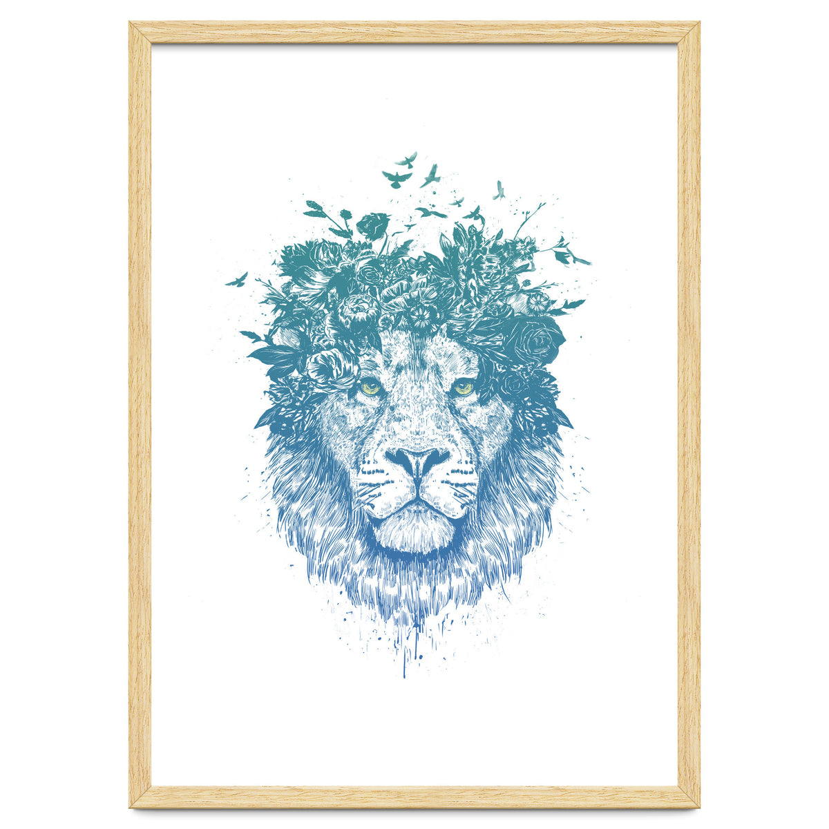Floral Lion