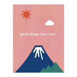 good things take time - Nature Landscape Illustration (Print Only) thumbnail