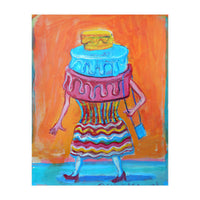 Mujer Pastel (Print Only)