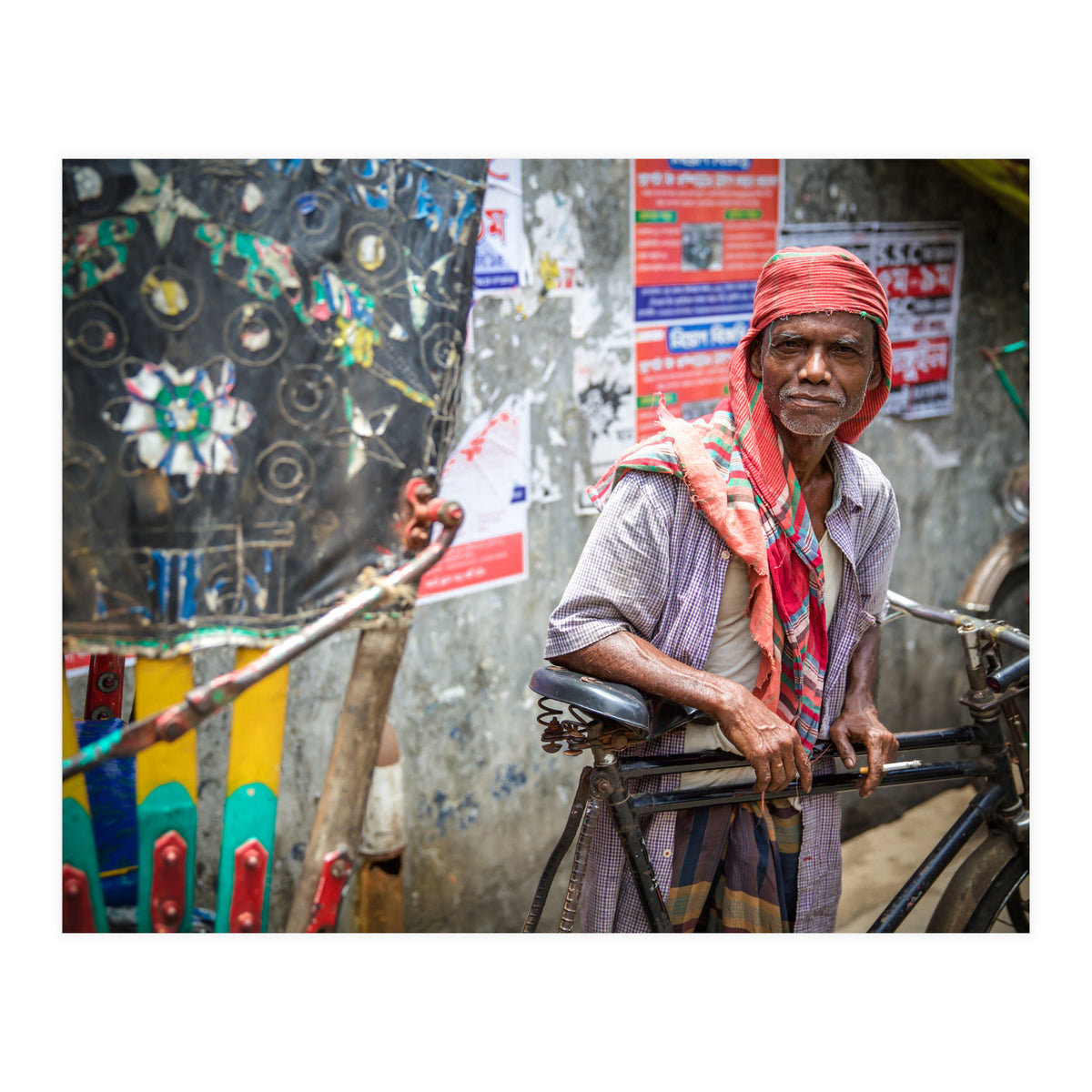 Rickshaw driver  (Print Only)