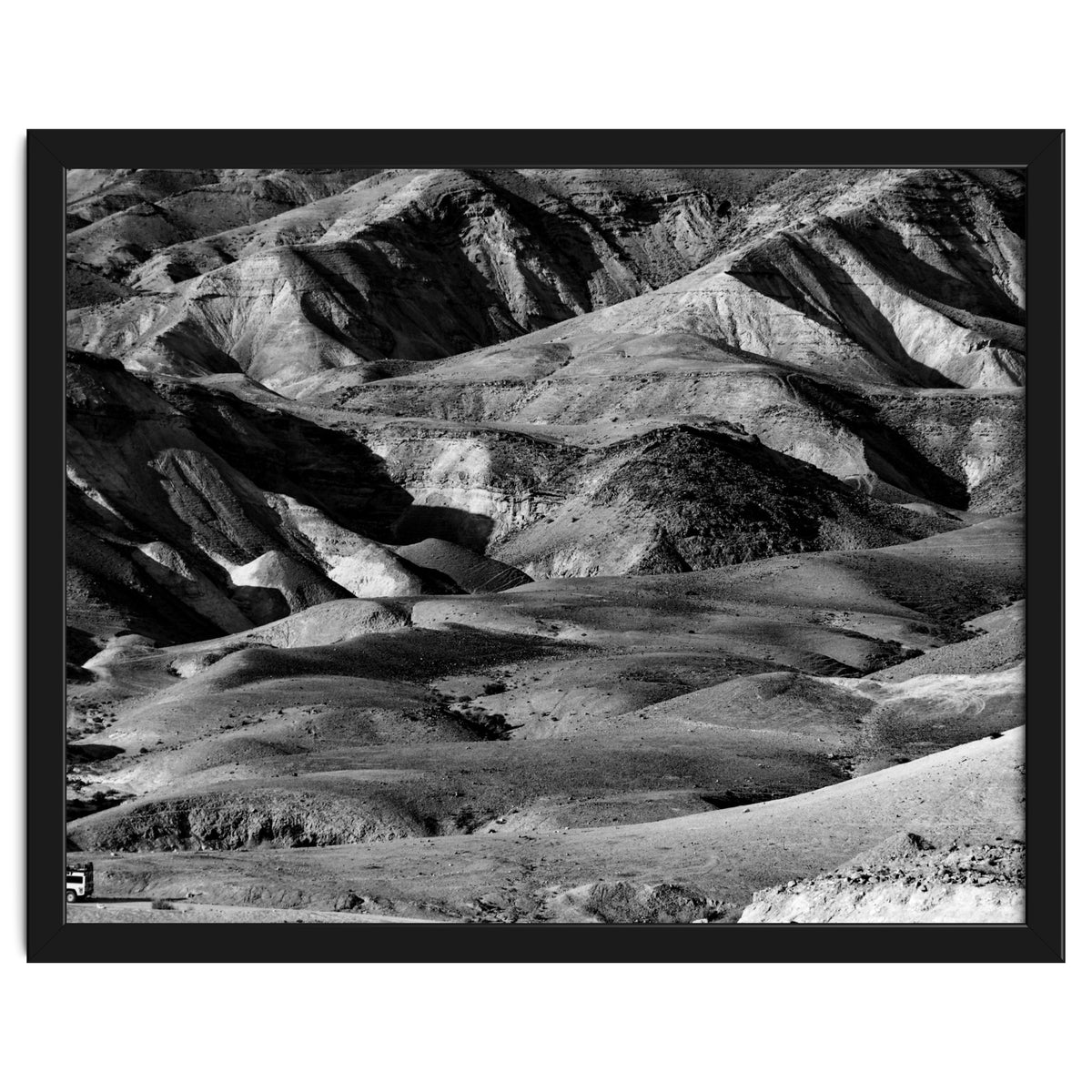 Driving across the Judean Desert