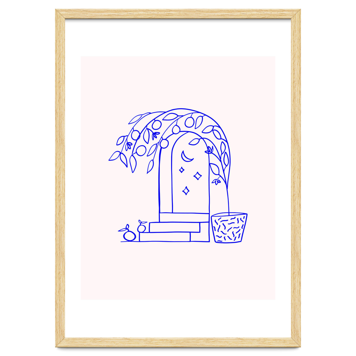 Summer at that Marrakech villa #illustration #sketch