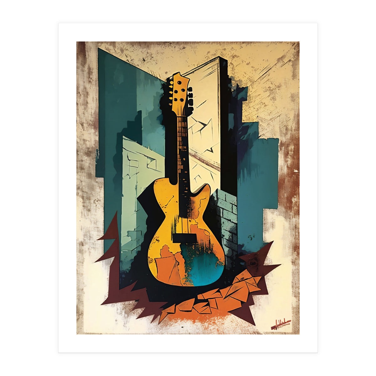 Guitar (Print Only)
