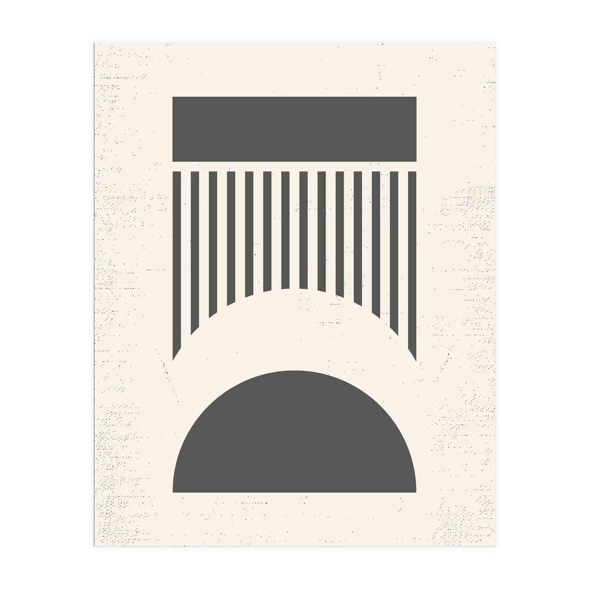 Mid Century Modern Geometry 01 (Print Only)