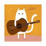 Cat 98: The rock star (Print Only) thumbnail