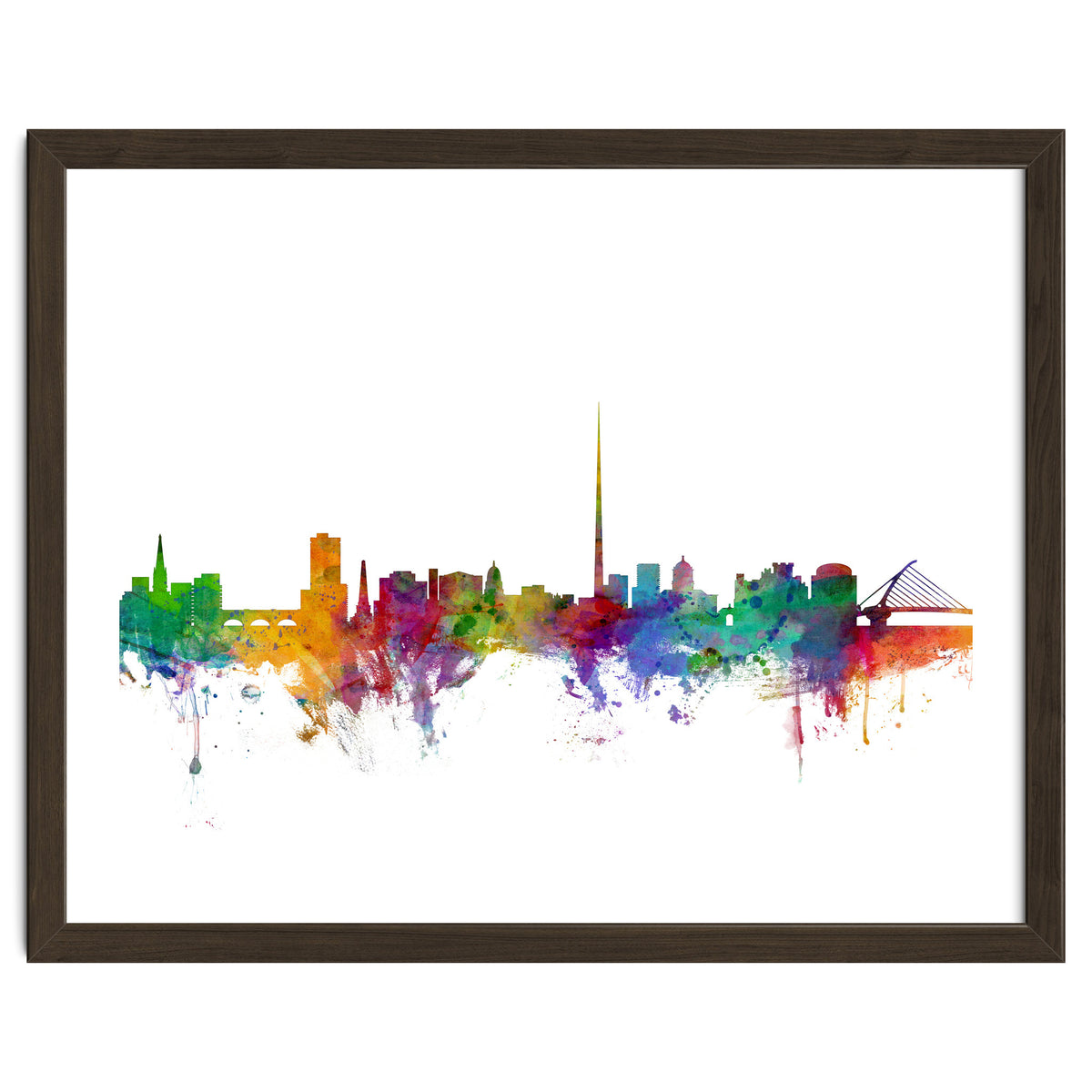 Dublin Ireland Skyline