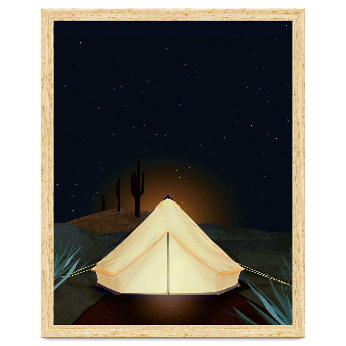 Tent at Night