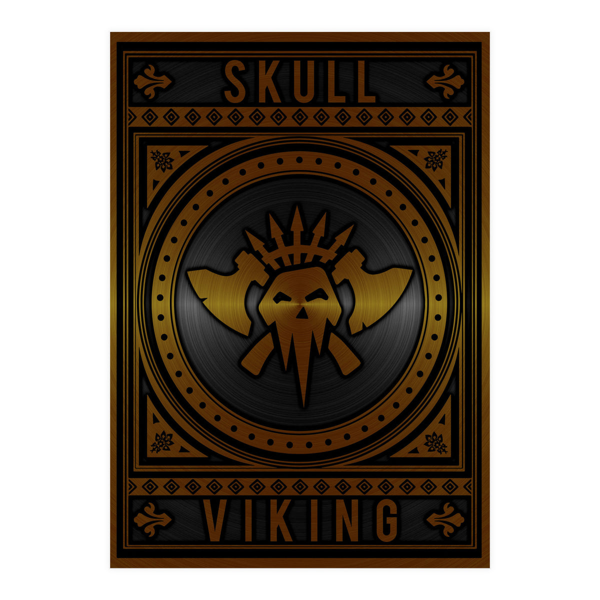 Skull Viking (Print Only)
