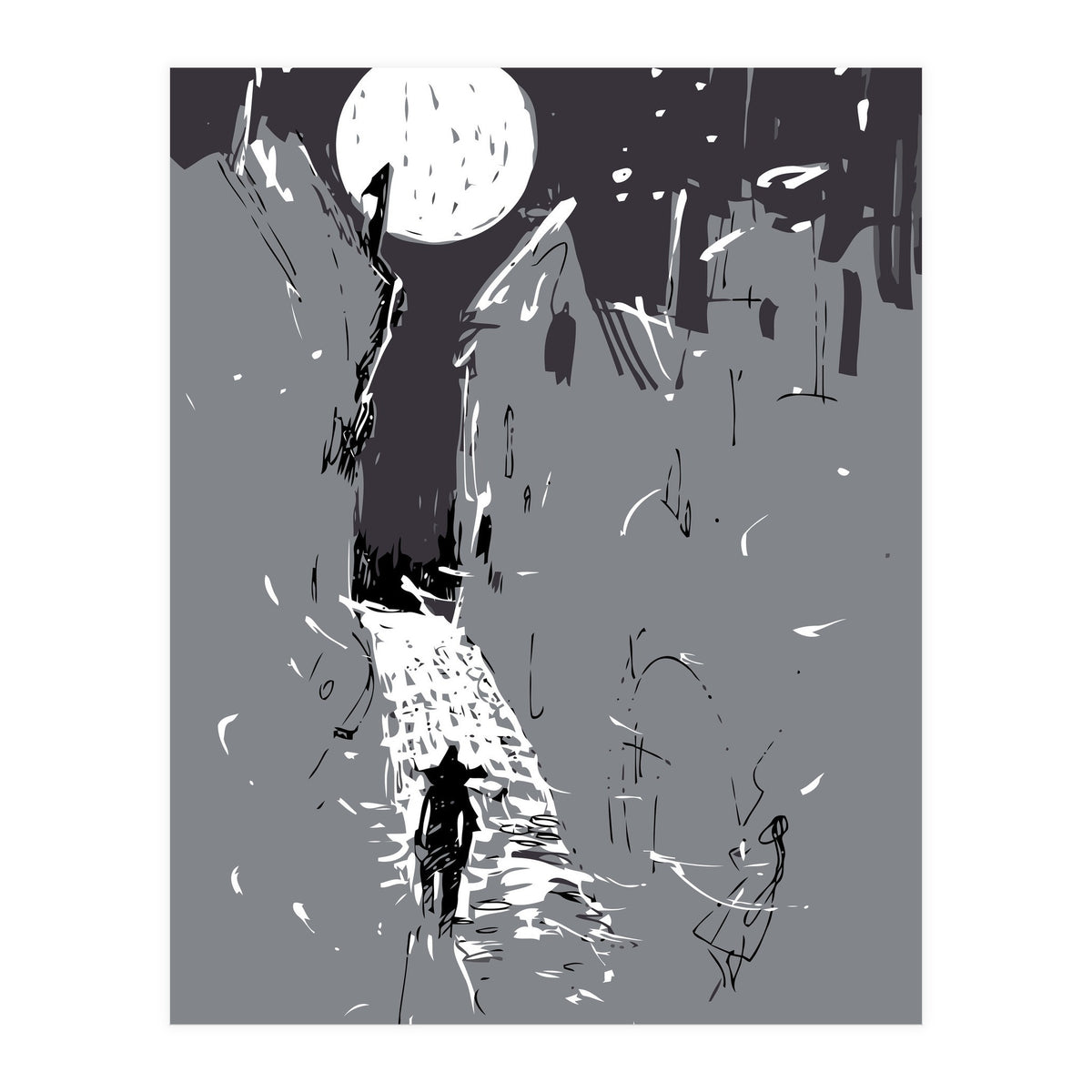 Moonlight Town (Print Only)