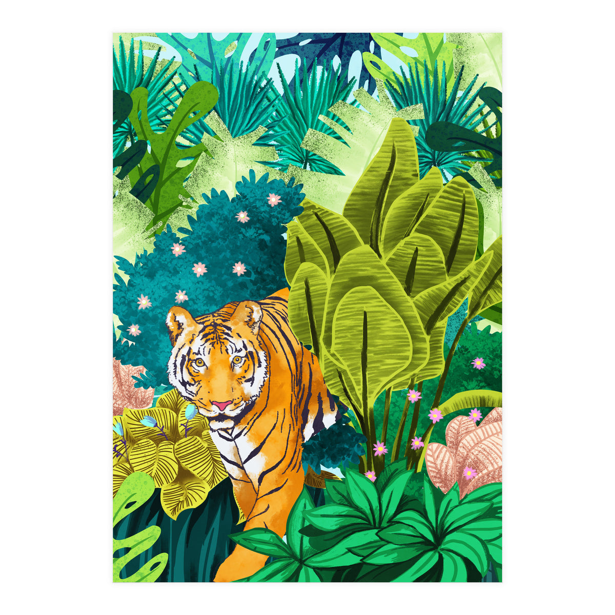Jungle Tiger (Print Only)