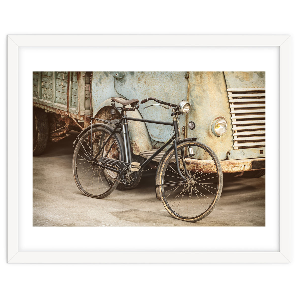 The Bicycle in the old Factory