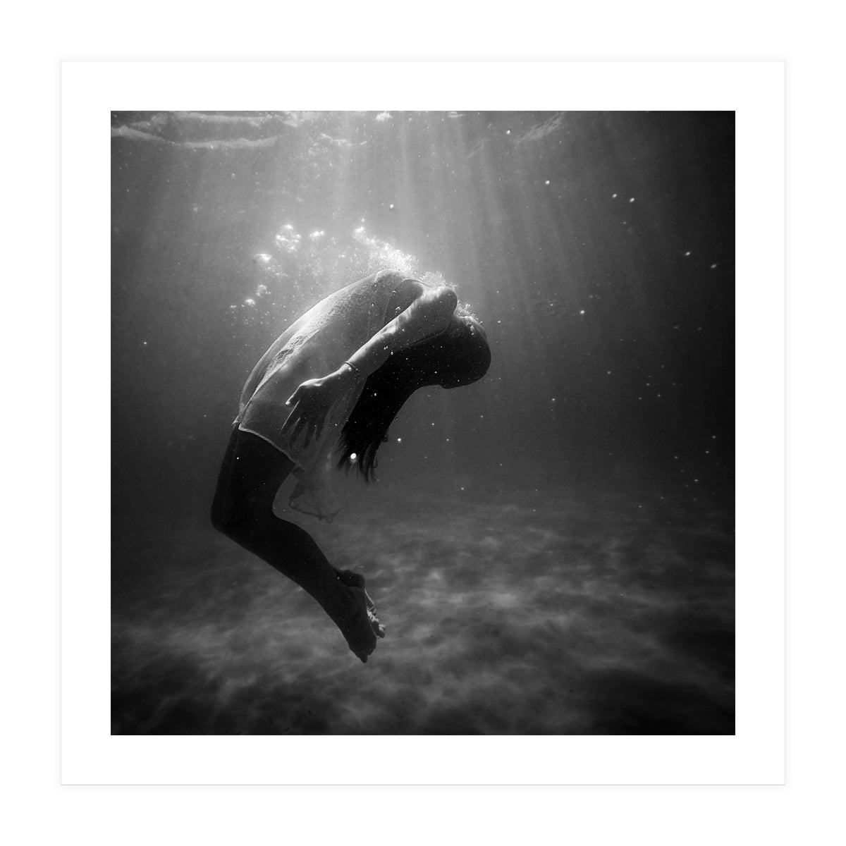 Woman Inside The Water (Print Only)