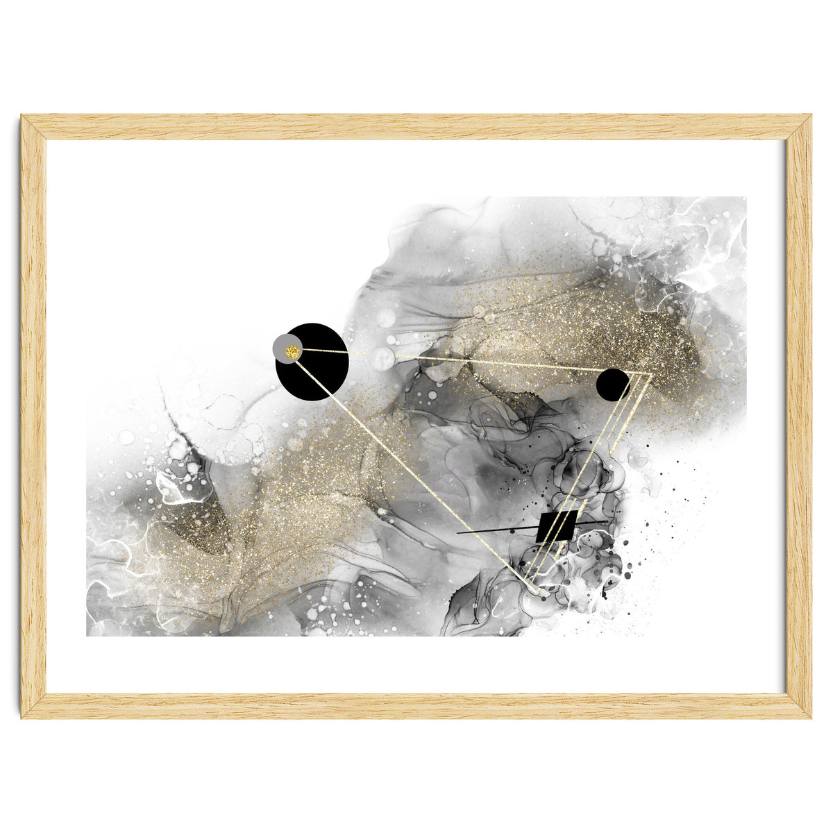 ALCOHOL INK Abstract galaxy