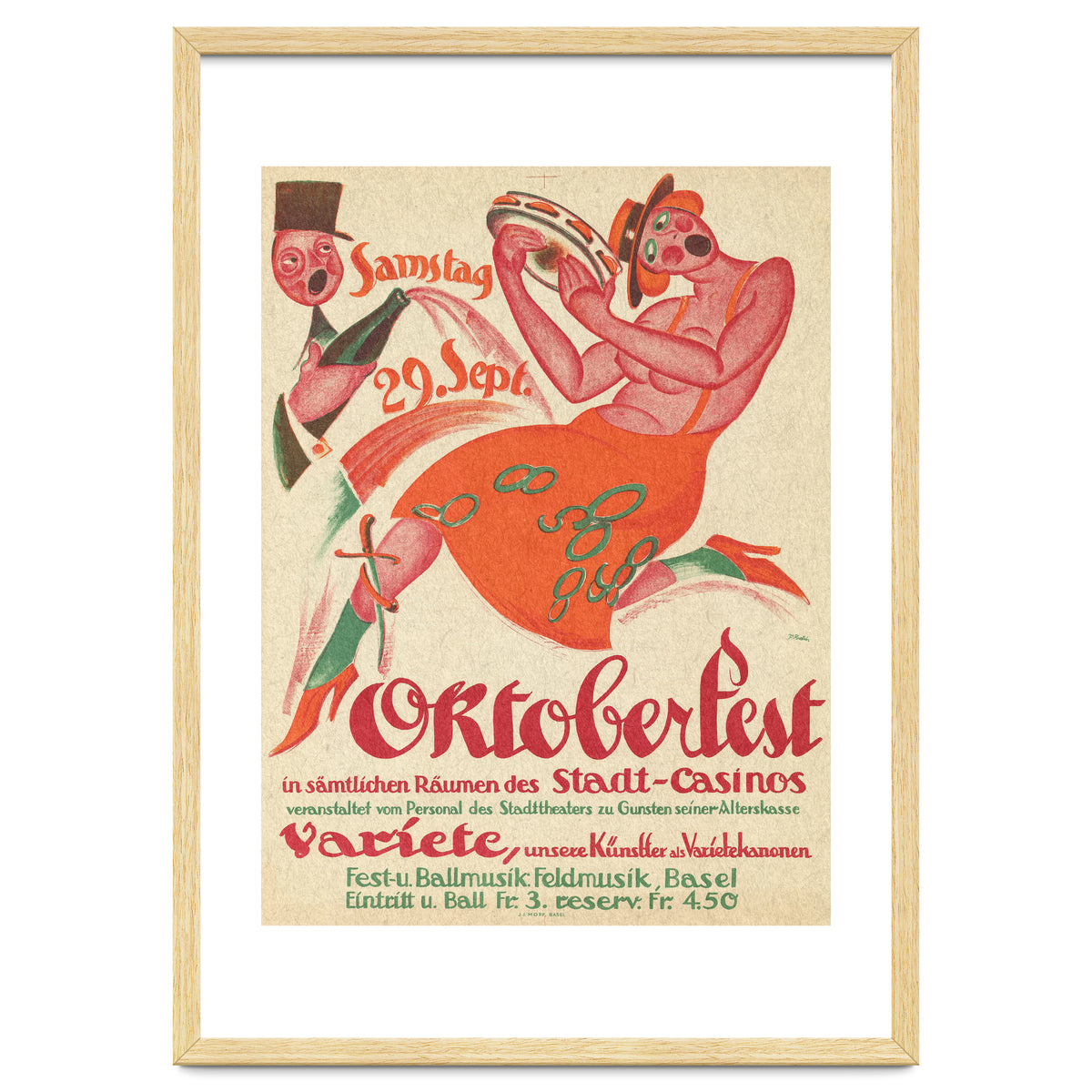 Oktoberfest 1923 Advertisement