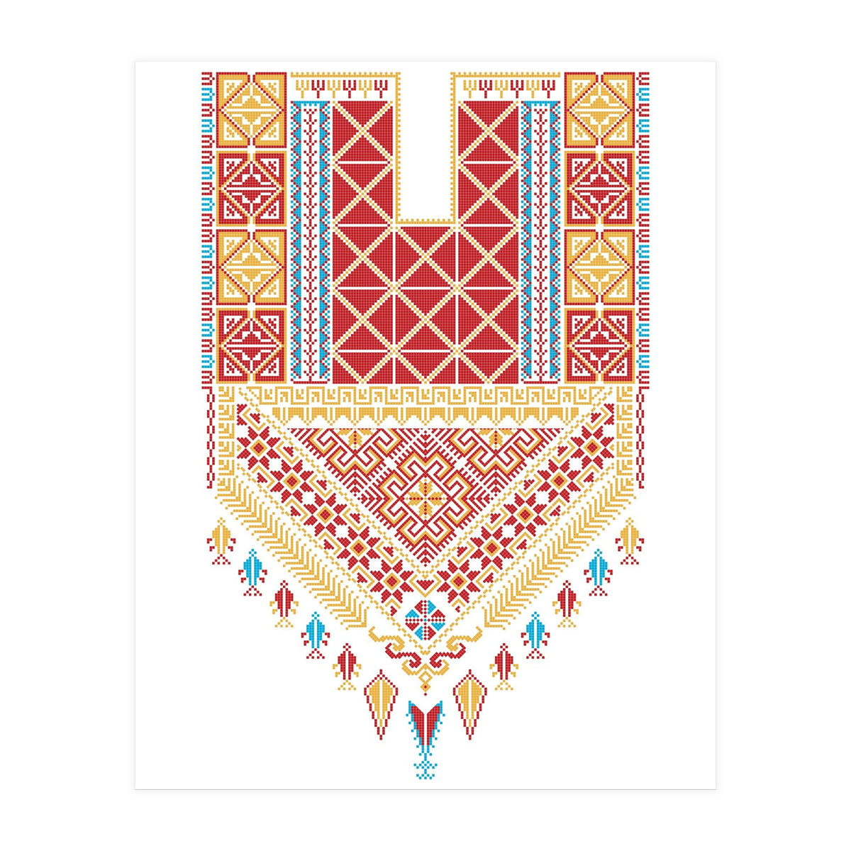 Tatreez Ornament 3 (Print Only)