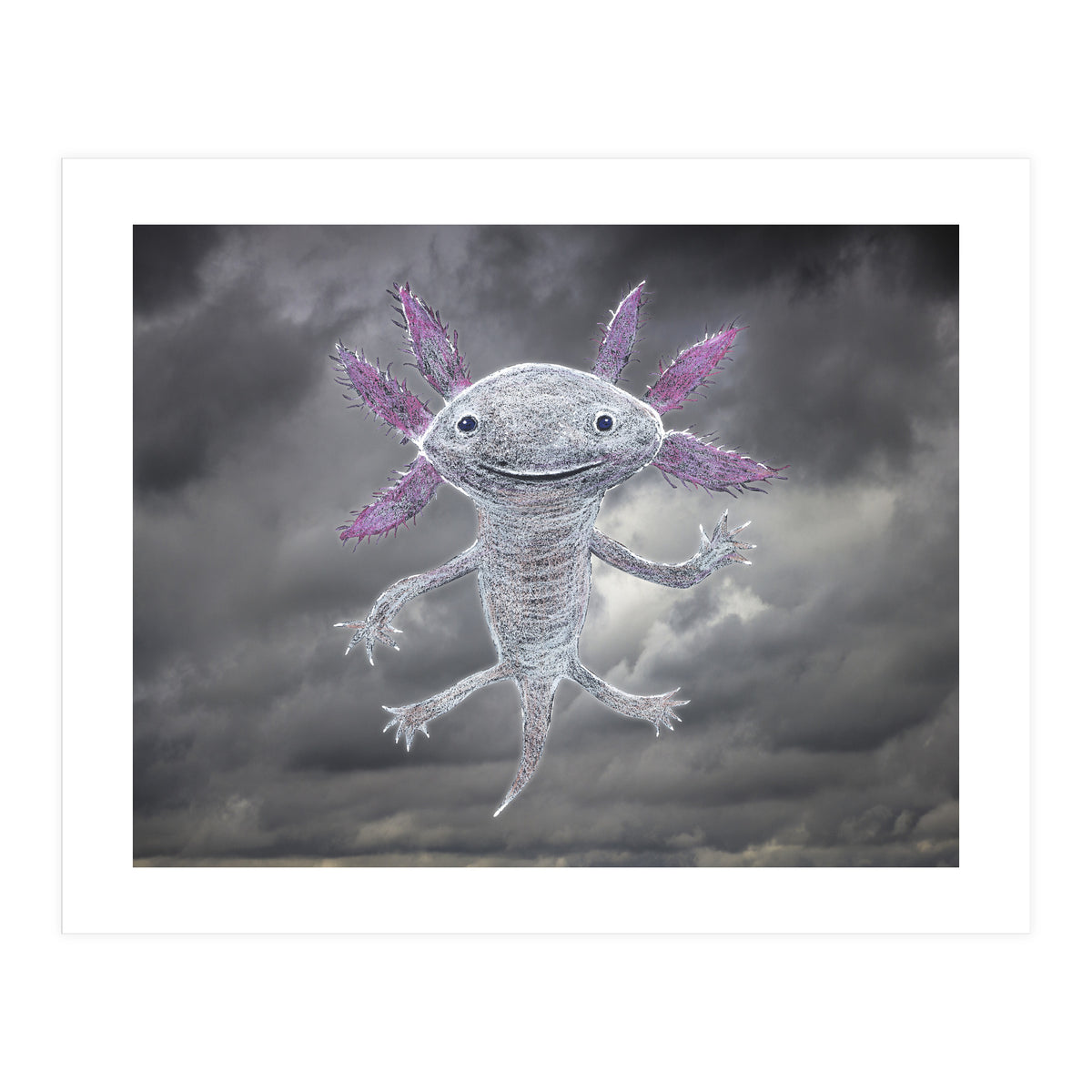 Axolotl god (Print Only)