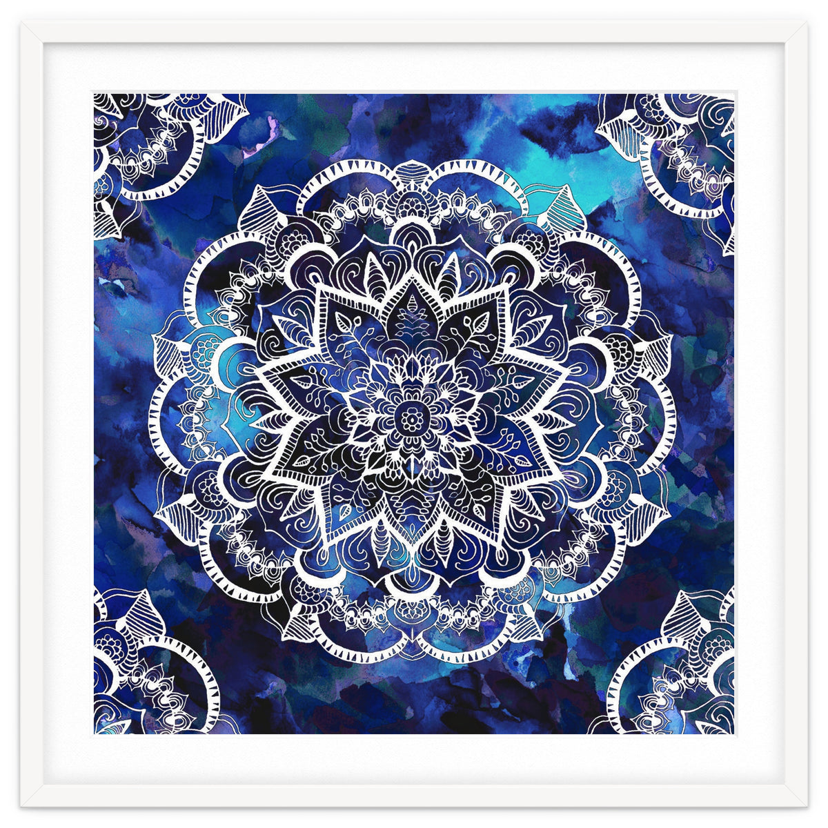 Queen Starring of Mandalas Navy