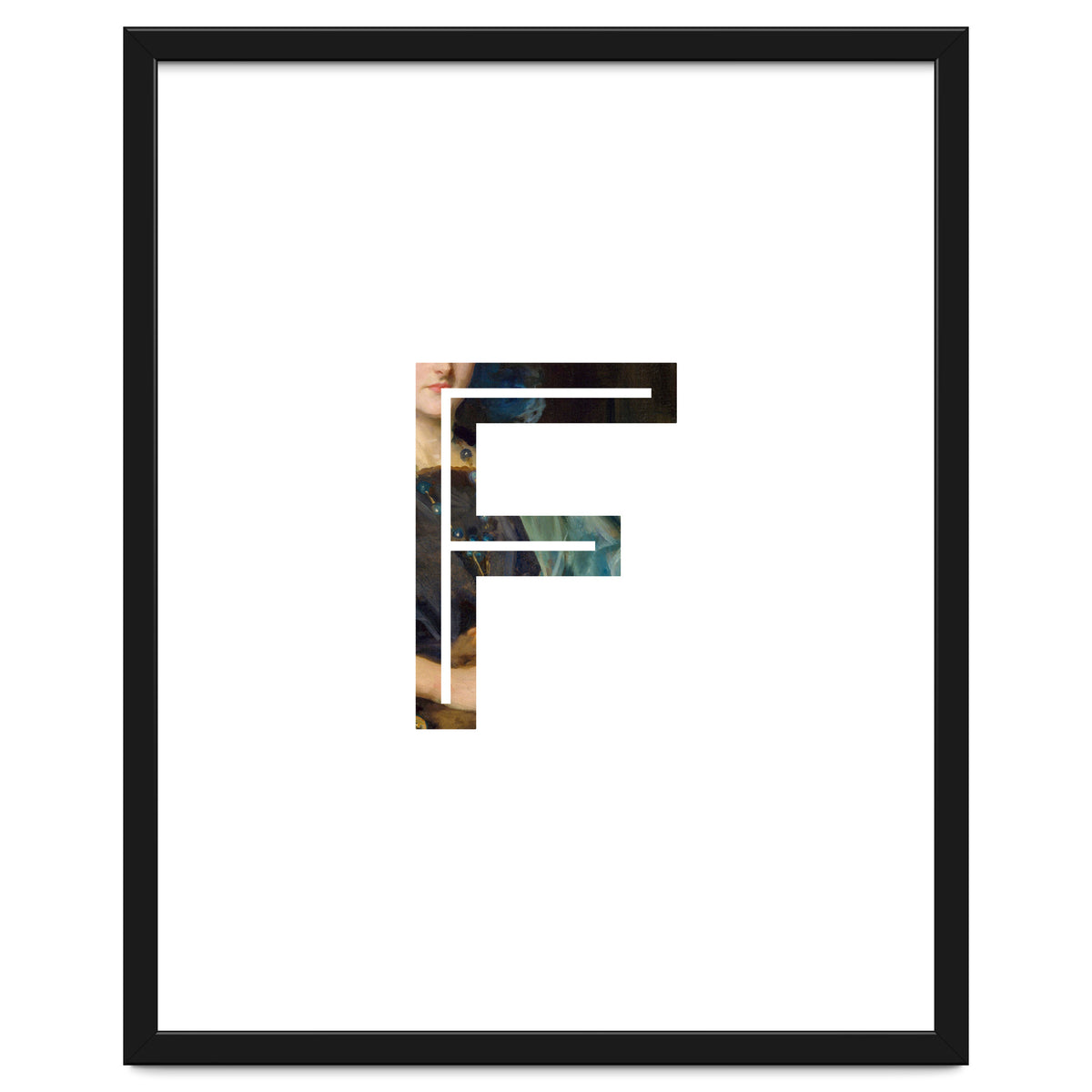 Letter F - (Impress)