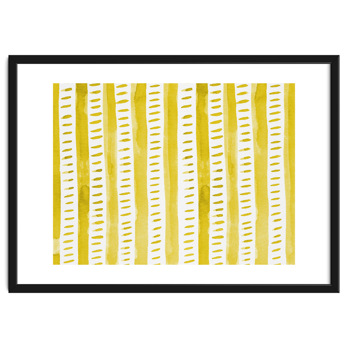 Vertical Yellow Lines