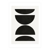 ABSTRACT AND GEOMETRIC SHAPES 03BW (Print Only) thumbnail