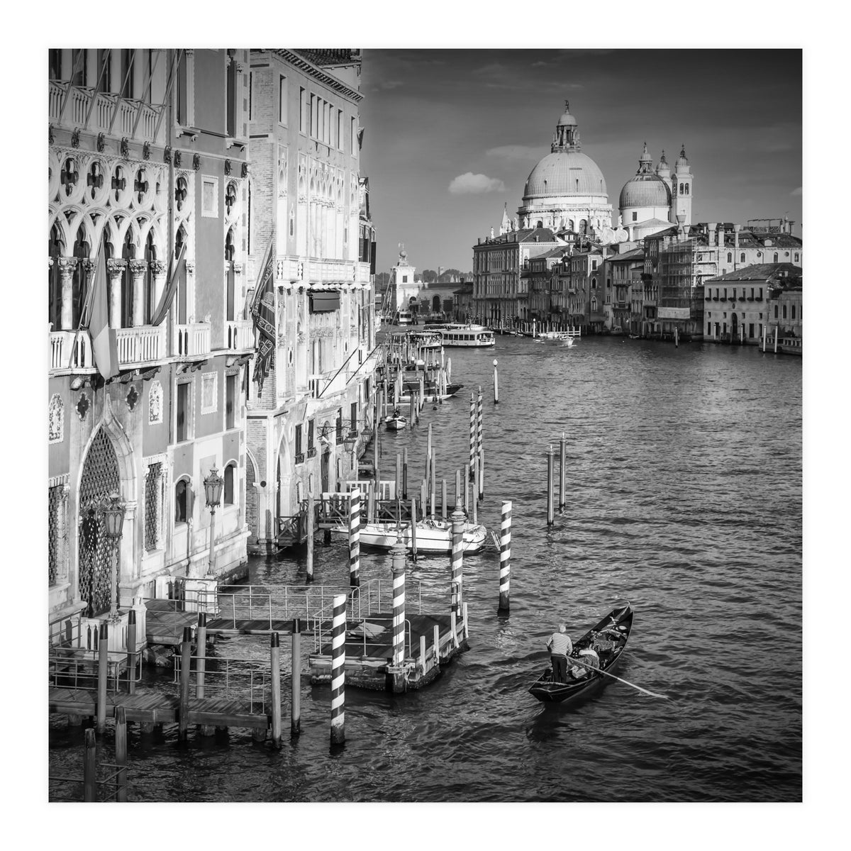 VENICE Canal Grande & Santa Maria della Salute  (Print Only)