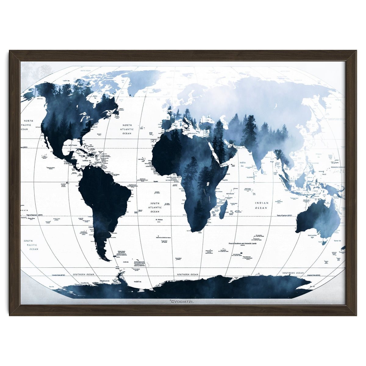 ALLOVER THE WORLD-Woods fog